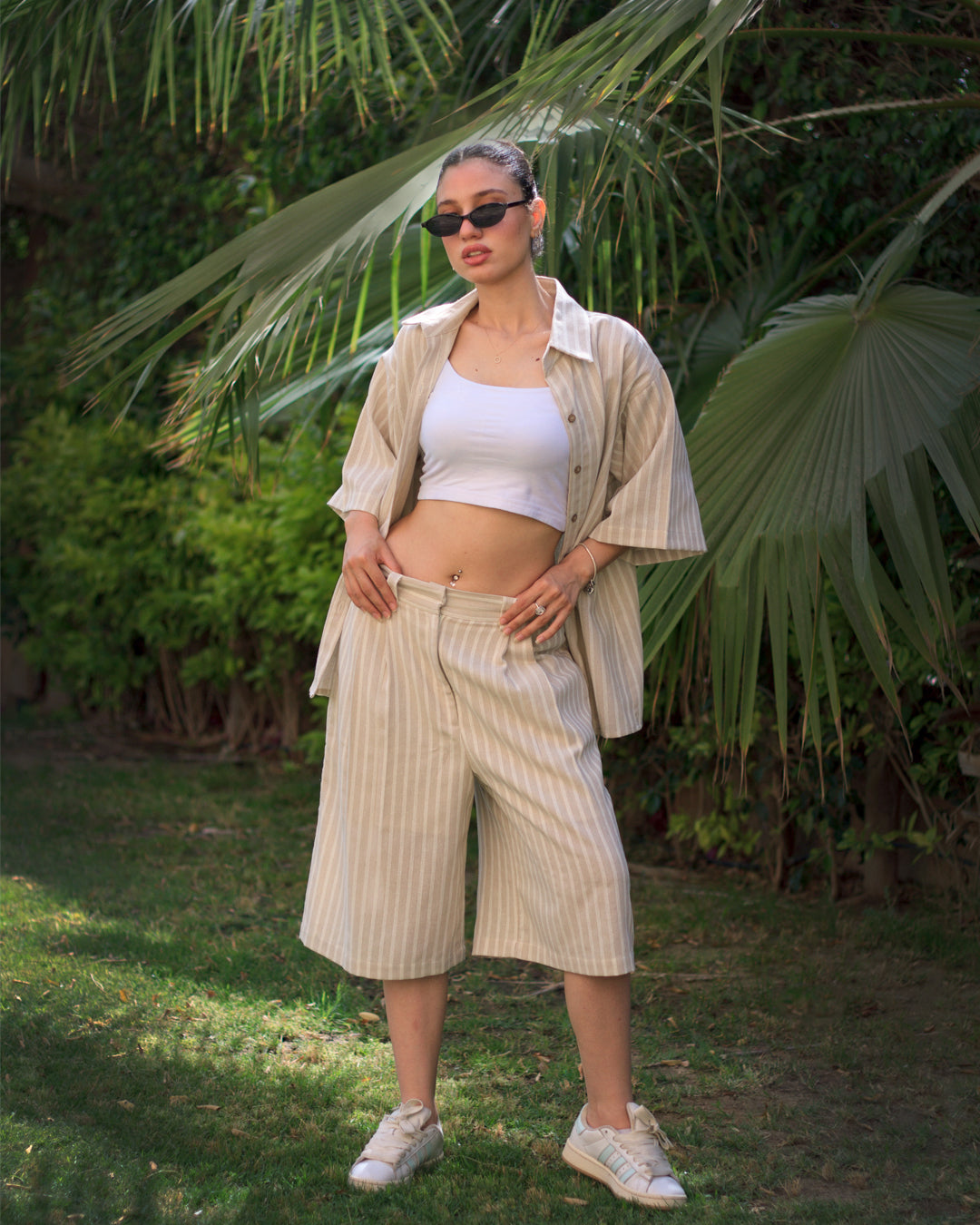Sahara Stripe Linen Shirt