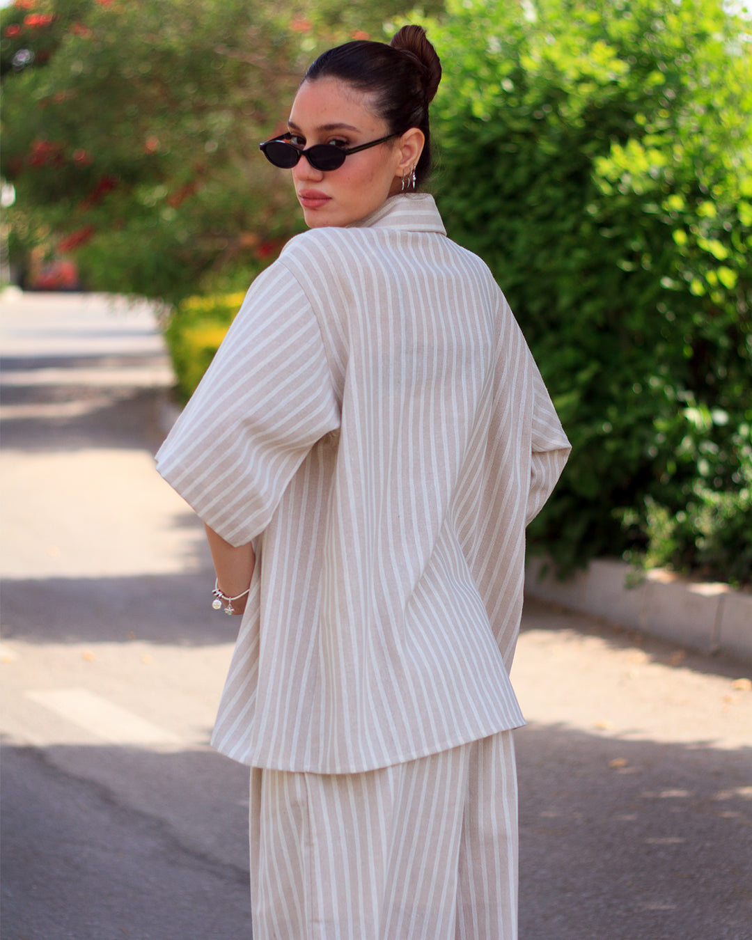 Sahara Stripe Linen Shirt