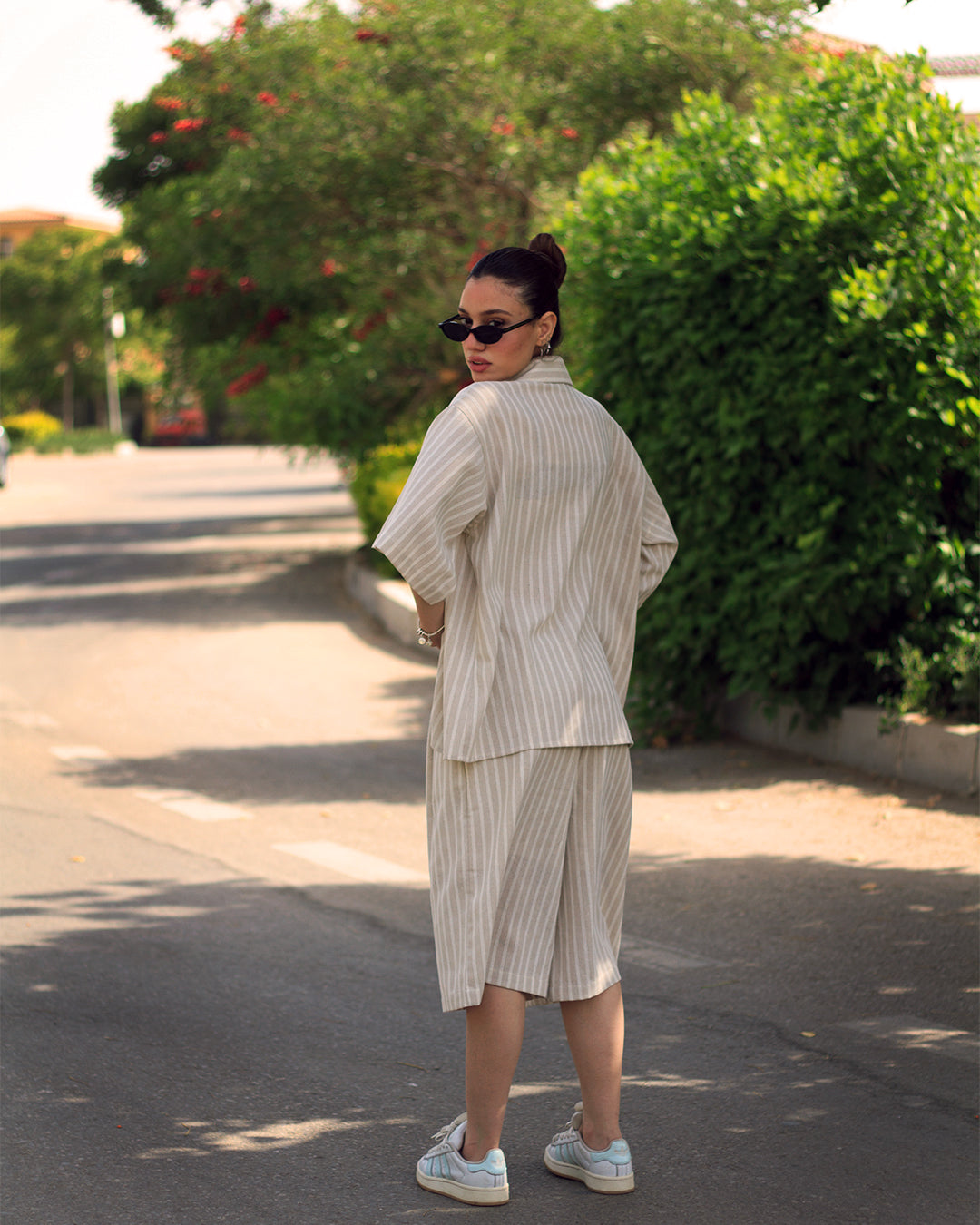 Sahara Stripe Linen Shirt