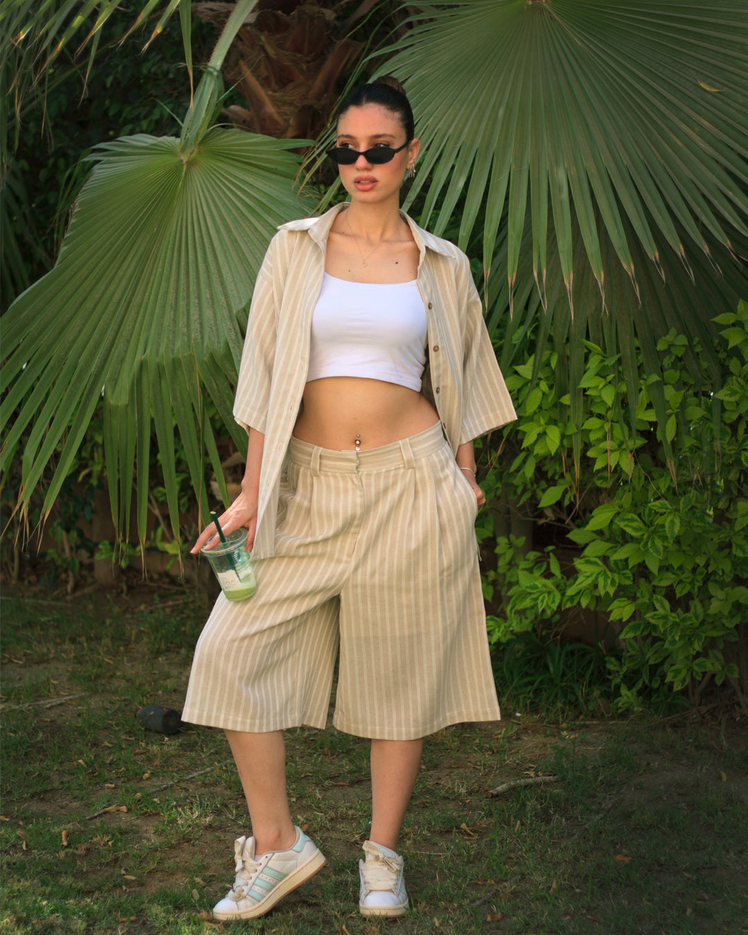 Sahara Stripe Linen Shirt