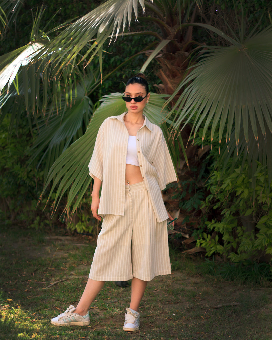 Sahara Stripe Linen Shirt