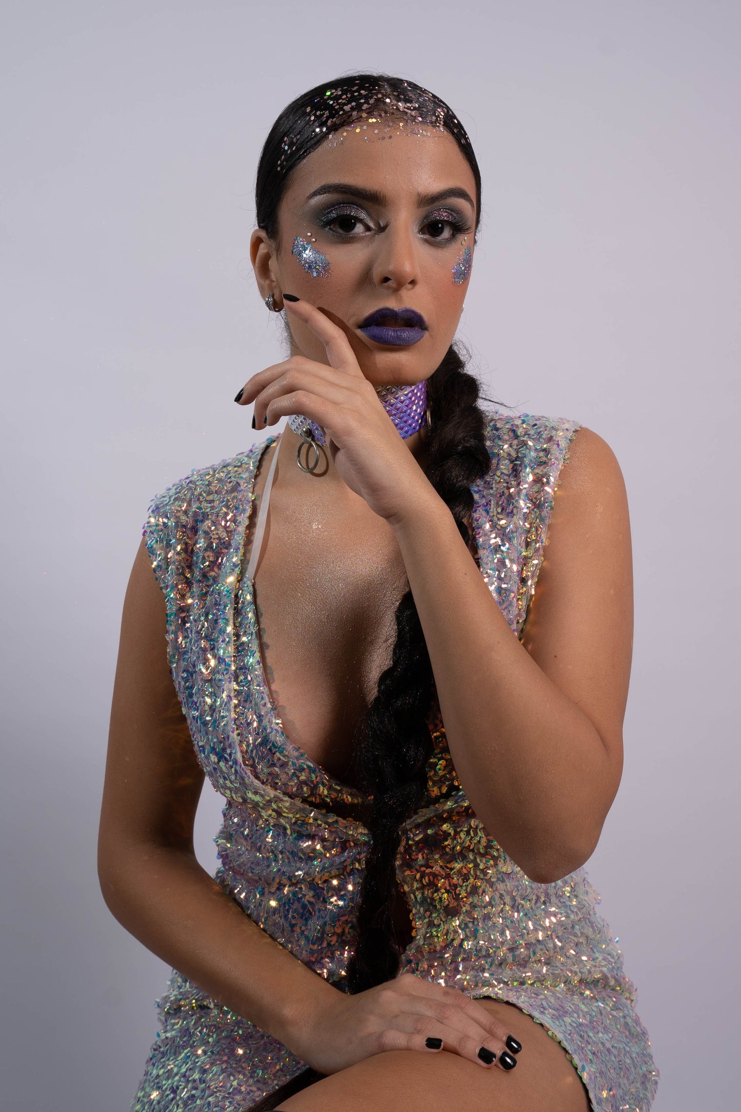 Silverish Pink Paro Jacket