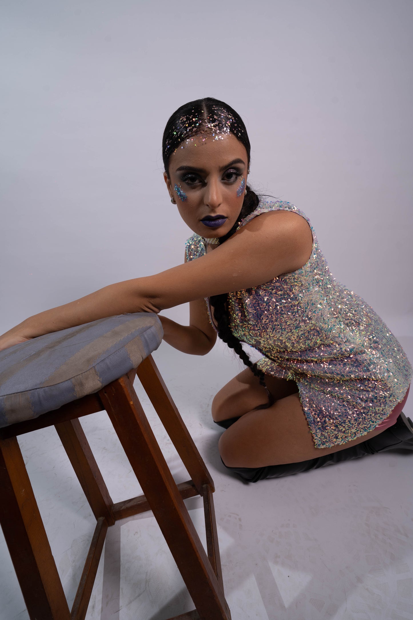 Silverish Pink Paro Jacket