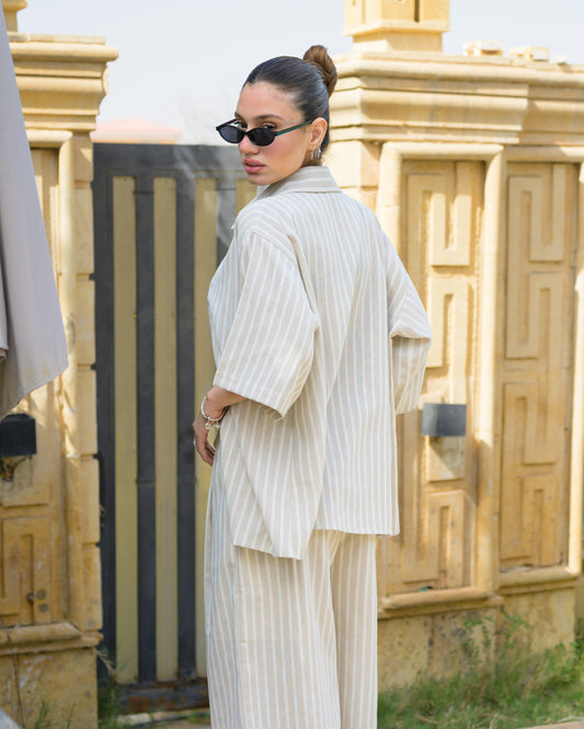 Sahara Stripe Linen Shirt