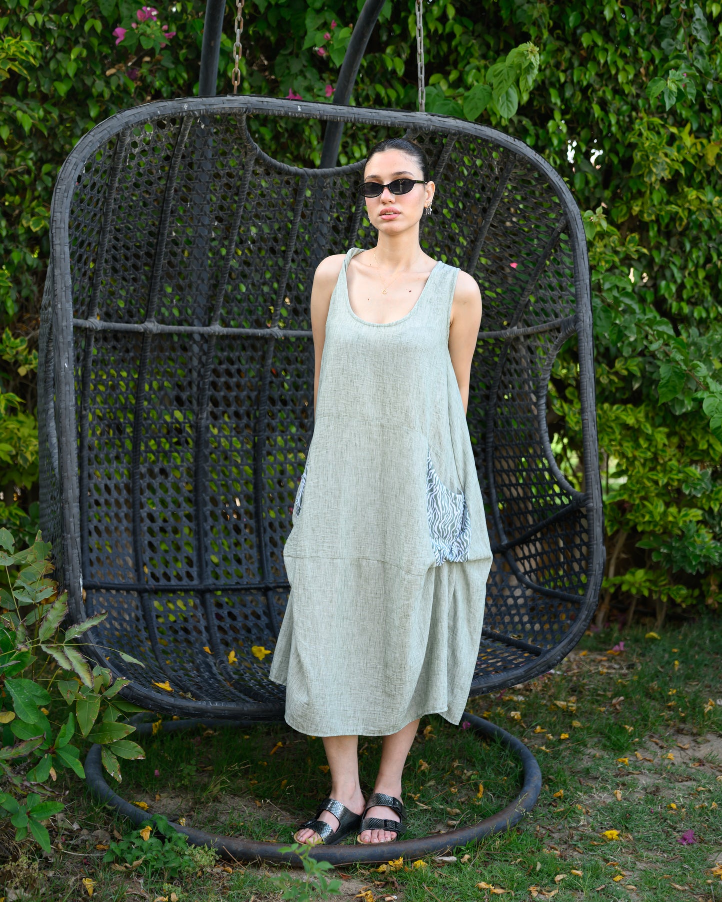 The Easy Edge Mint Dress