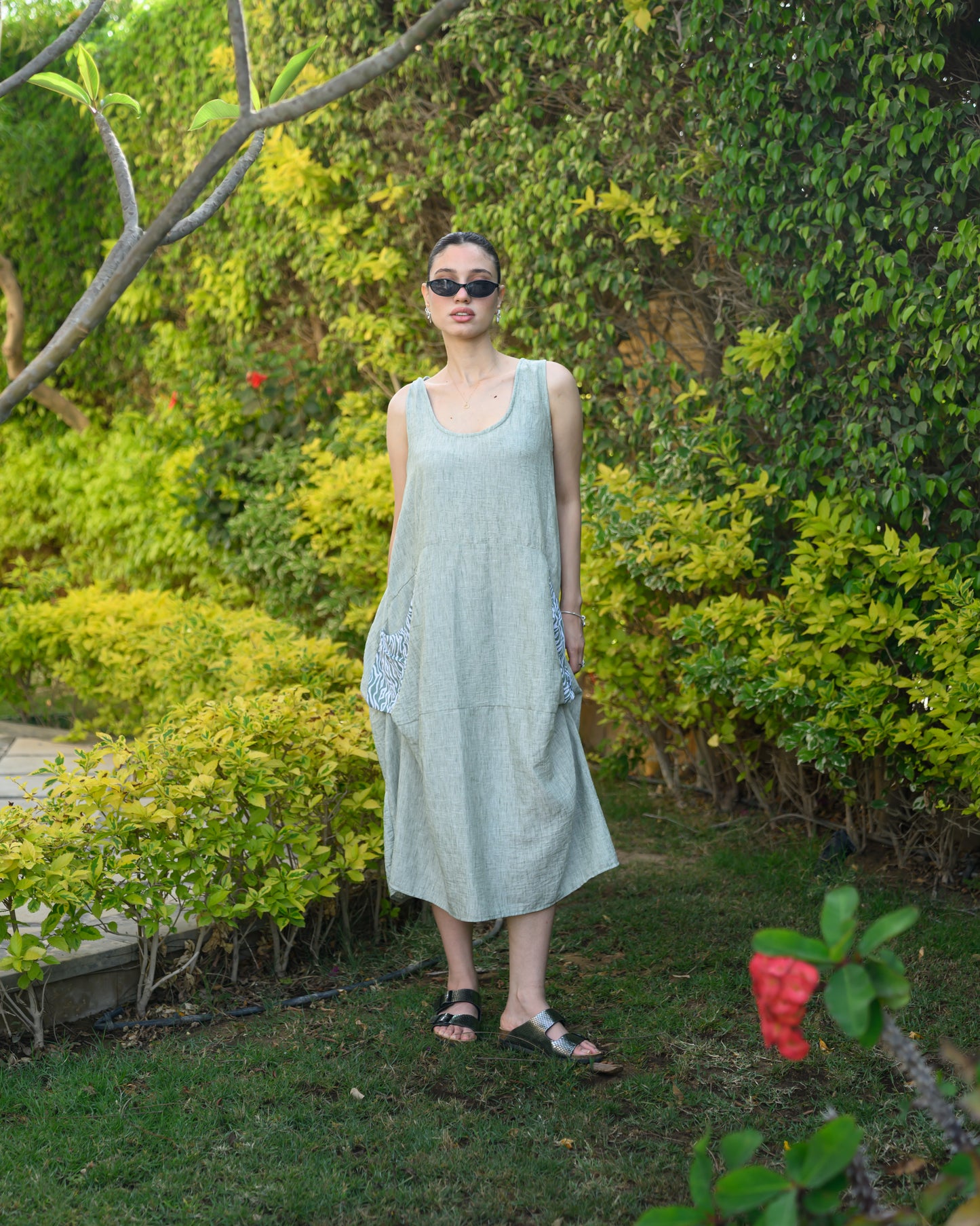 The Easy Edge Mint Dress