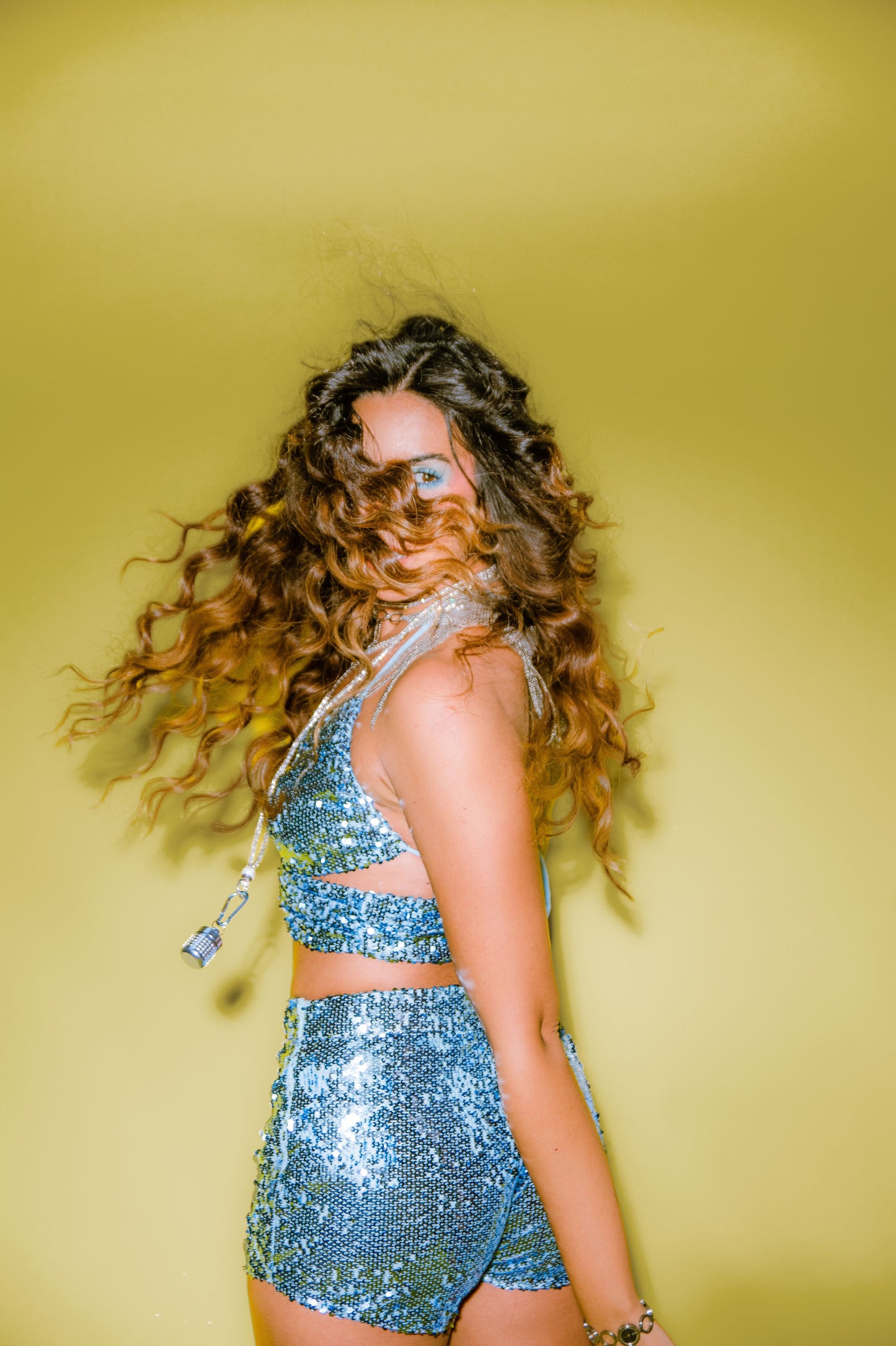 Disco Daze Cut-Out Top