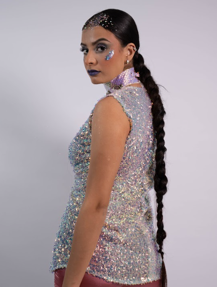 Silverish Pink Paro Jacket