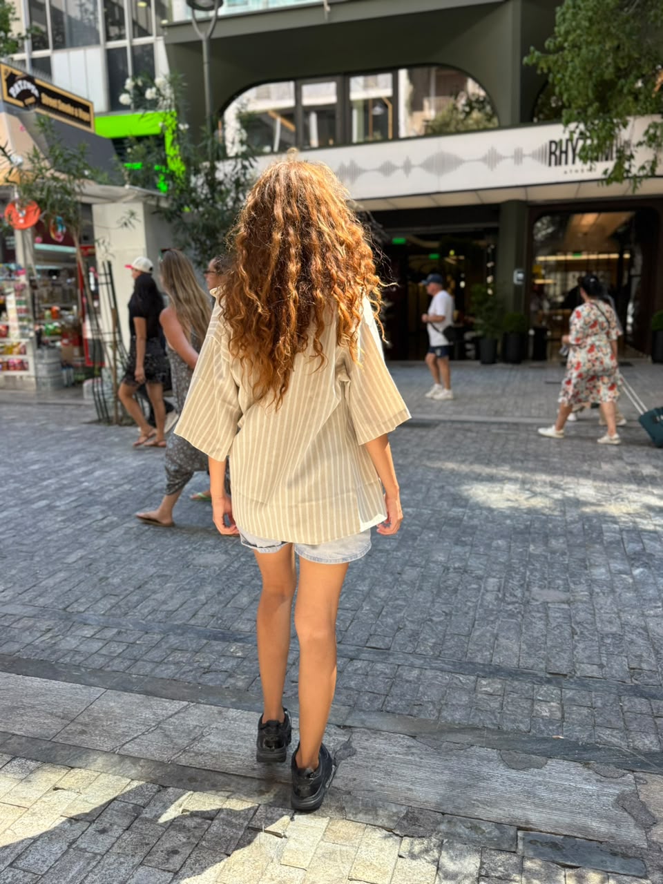 Sahara Stripe Linen Shirt