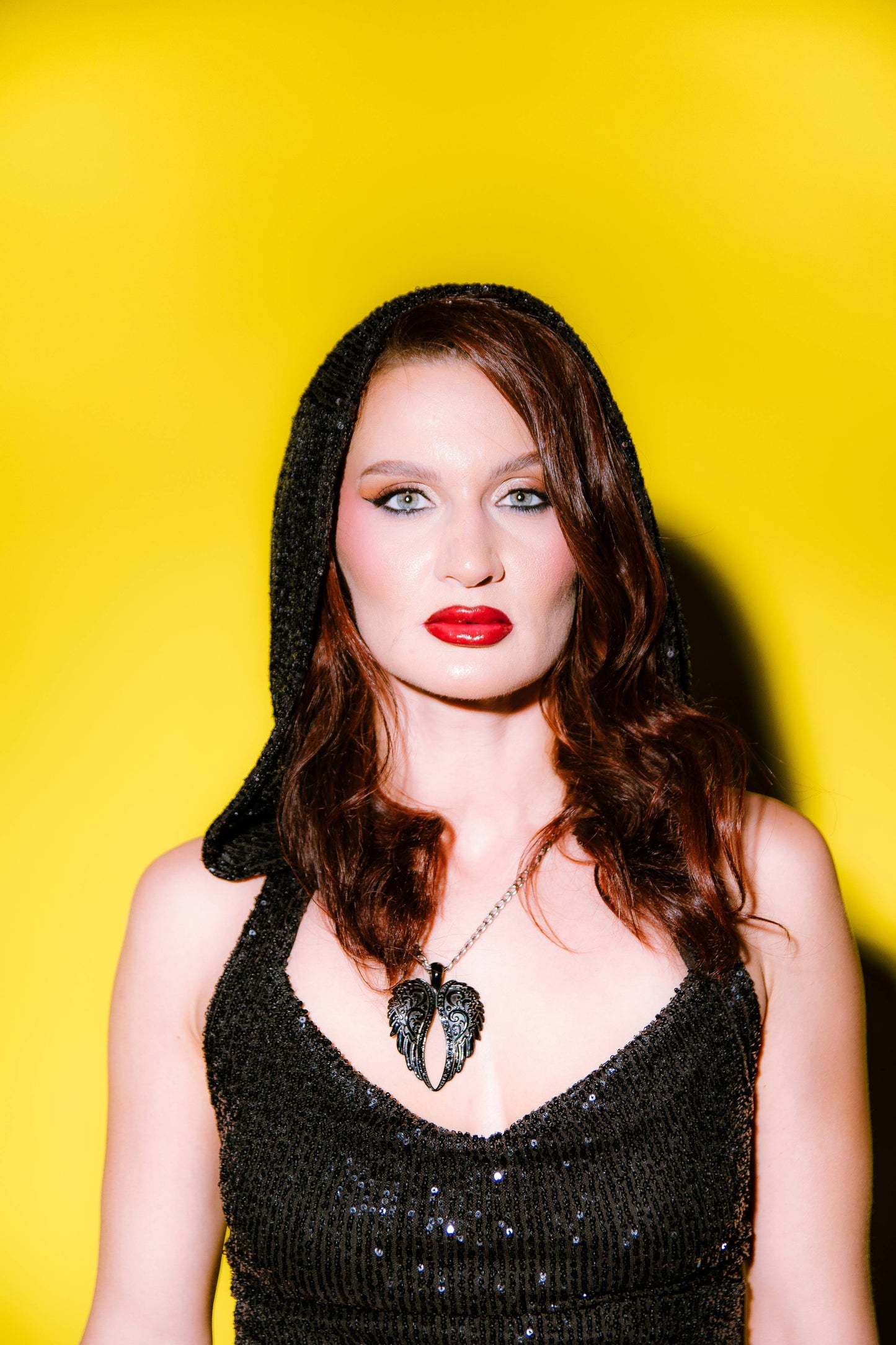 Midnight Spark Hooded Top